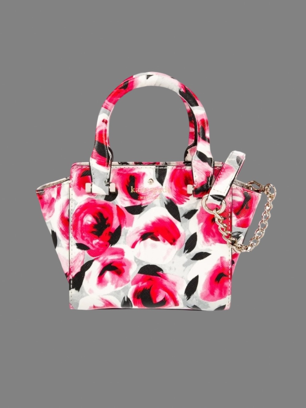 Kate Spade Cedar Street Mini Hayden Rose Posy Floral Crossbody Bag